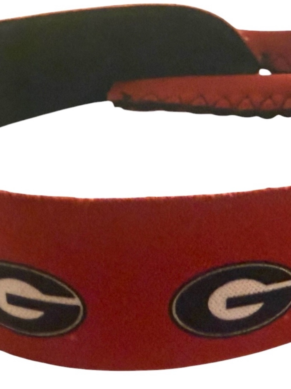 UGA University of Georgia Bulldogs Sunglasses Holder Straps Croakies Unisex - Picture 5 of 5